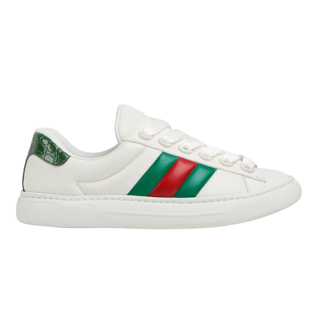 Gucci Ace sneaker with Web - Sunset Boutique