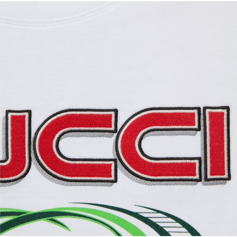 Gucci Cotton jerseyT-shirt with Gucci print - Sunset Boutique