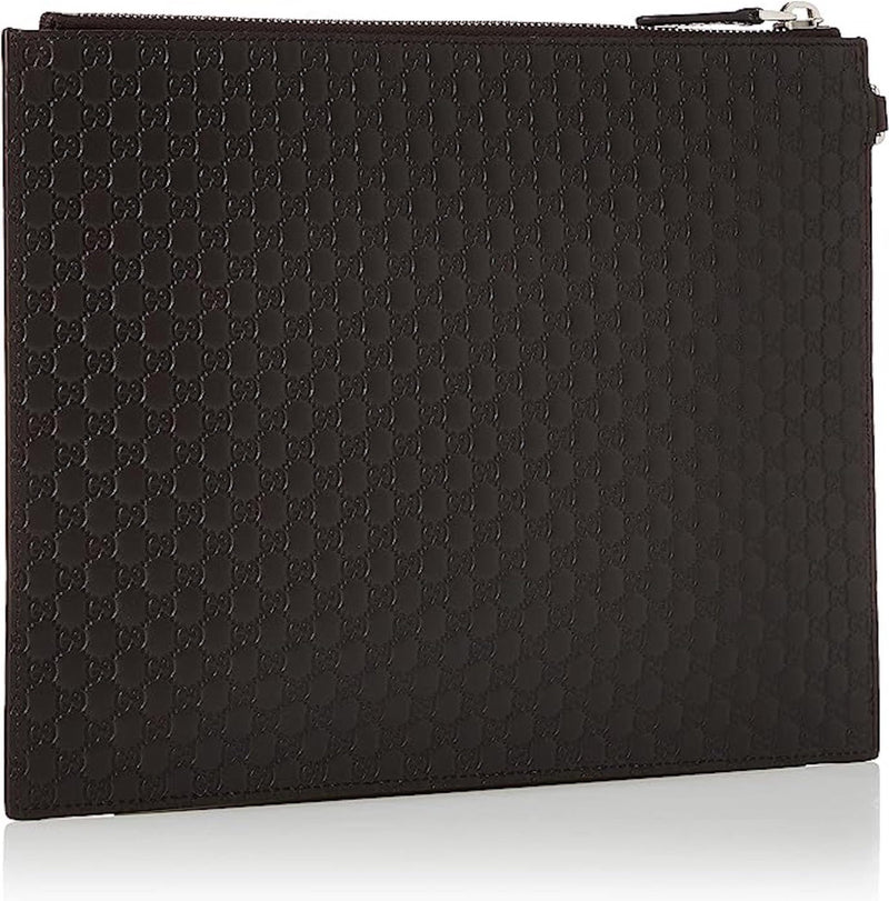 Gucci Microguccissima Supreme Men's Pouch, Black - Sunset Boutique