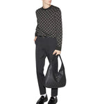 Gucci Wool jacquard sweater with GG Shadow - Sunset Boutique