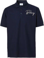 Burberry Signature Pique Cotton Polo Shirt - Premium Polo from Burberry - Just $495! Shop now at Sunset Boutique