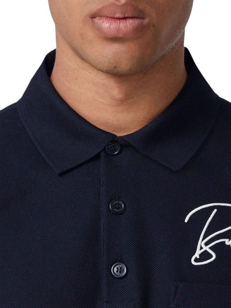 Burberry Signature Pique Cotton Polo Shirt - Premium Polo from Burberry - Just $495! Shop now at Sunset Boutique