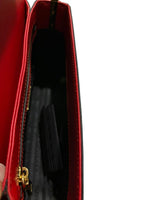 Prada 1BD217 Crossbody Bag Saffiano Leather, Fire Red - Sunset Boutique