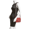 Prada 1BD217 Crossbody Bag Saffiano Leather, Fire Red - Sunset Boutique