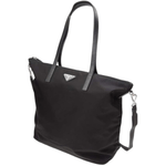 Prada Nylon Shopper Tote, Black - Sunset Boutique