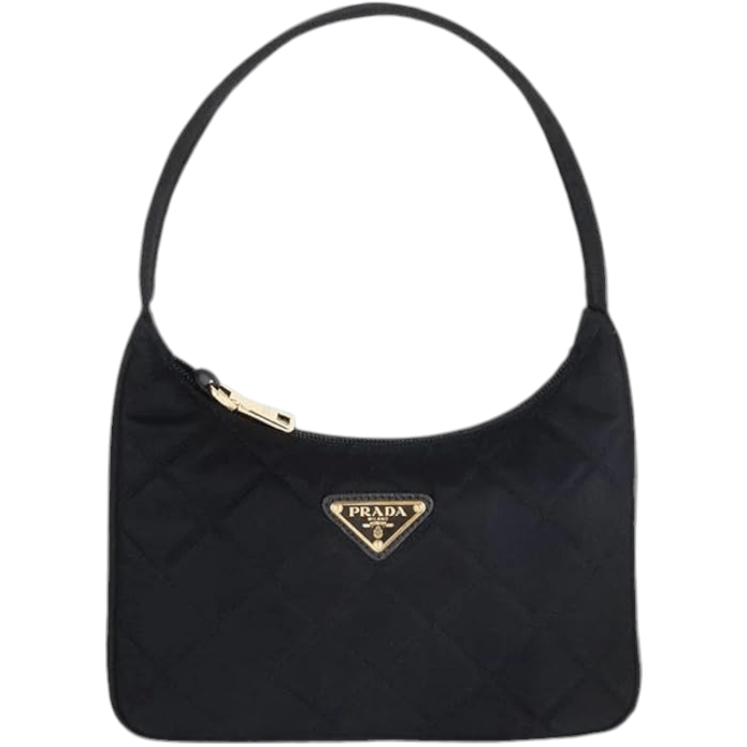 今話題のアイテムを Prada Prada Buy - Black Bag, Shoulder Hobo Fabric Quilted バッグ