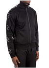 Givenchy Black Refracted Zip-Up Track Jacket - Premium Track jacket from Givenchy - Just $1295! Shop now at Sunset Boutique