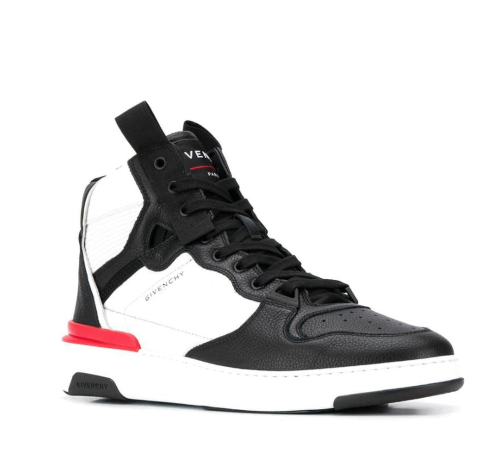 Givenchy Two-Toned  High-Top Sneakers in Leather - Premium Shoes from Givenchy - Just $695! Shop now at Sunset Boutique