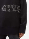 Givenchy barbed wire-print sweatshirt, Black - Premium Sweatshirts from Givenchy - Just $750! Shop now at Sunset Boutique