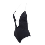 Karl Lagerfeld Ladies Plunging One-Piece Swimsuit - Premium Swimwear from Karl Lagerfeld - Just $89! Shop now at Sunset Boutique