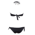 Karl Lagerfeld Ladies Black Bikini Swimwear Set