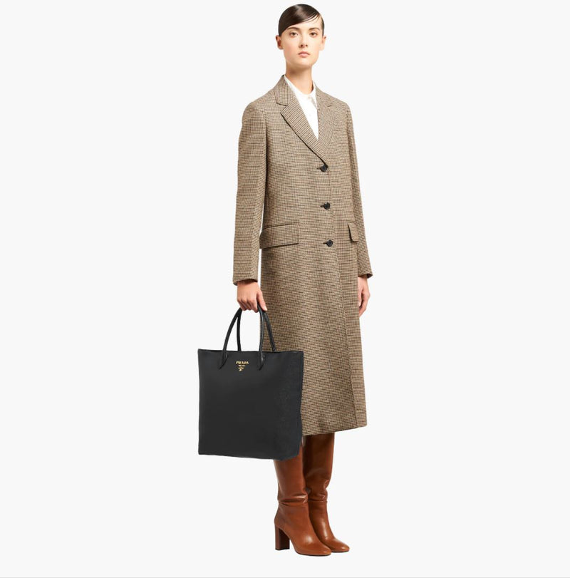 Shop Prada Medium Saffiano Leather Panier Top Handle Bag