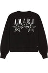 Amiri Black Bandana Stars Sweatshirt - Sunset Boutique
