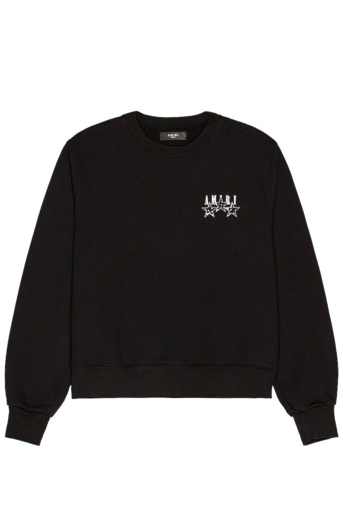 Amiri Black Bandana Stars Sweatshirt - Sunset Boutique
