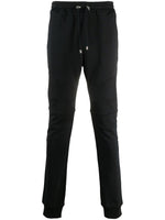 BALMAIN Skinny-Fit Ribbed Cotton-Jersey Sweatpants