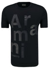 Emporio Armani All Over Logo T-Shirt - Sunset Boutique