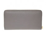 Gucci Zumi Zip Around Gray Long Wallet - Sunset Boutique