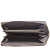 Gucci Zumi Zip Around Gray Long Wallet - Sunset Boutique