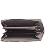 Gucci Zumi Zip Around Gray Long Wallet - Sunset Boutique