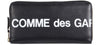 Comme Des Garçons SA0111HL  Huge Logo Leather Long Wallet, Black - Premium Wallets & Money Clips from Comme Des Garcons - Just $395! Shop now at Sunset Boutique