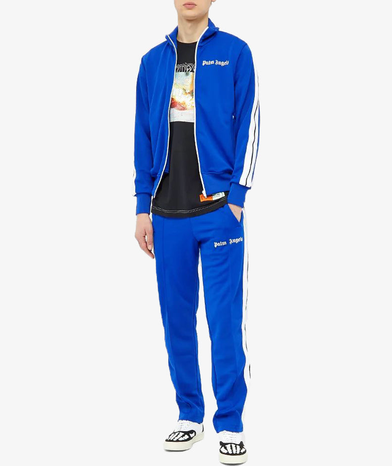 Palm Angels Track Jacket, Blue, Size X-Large - Premium Track jacket from Palm Angels - Just $375! Shop now at Sunset Boutique