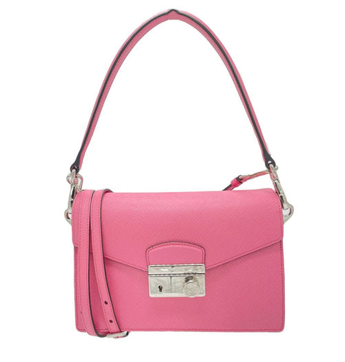 Prada Pattina Saffiano Leather Mini - bag - Sunset Boutique