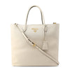 Prada shoulder bag, Bianco S - Sunset Boutique