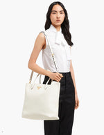 Prada shoulder bag, Bianco S - Sunset Boutique