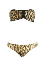 Roberto Cavalli Beige Bikini Swimwear Set - Sunset Boutique
